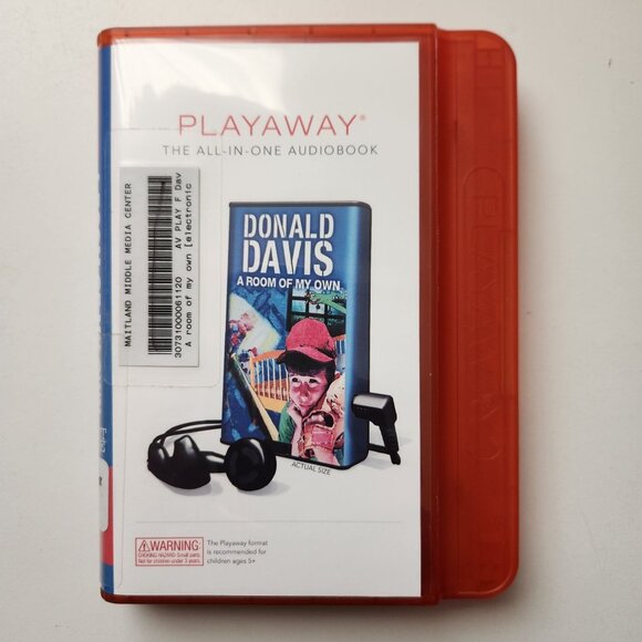 A Room of My Own by Donald Davis Playaway Audiobook, Former Library Copy - Picture 1 of 7